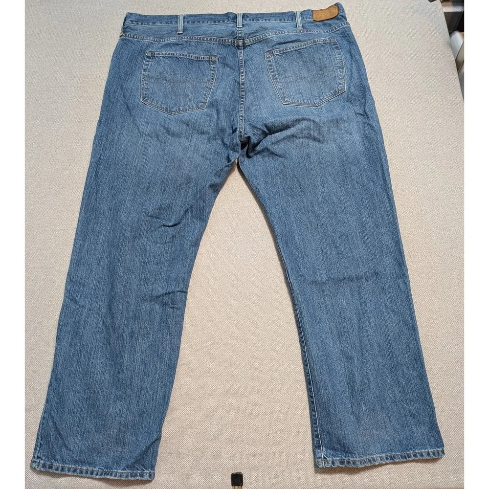 Polo Ralph Lauren Men's 46x30 Blue Denim Straight Leg Jeans